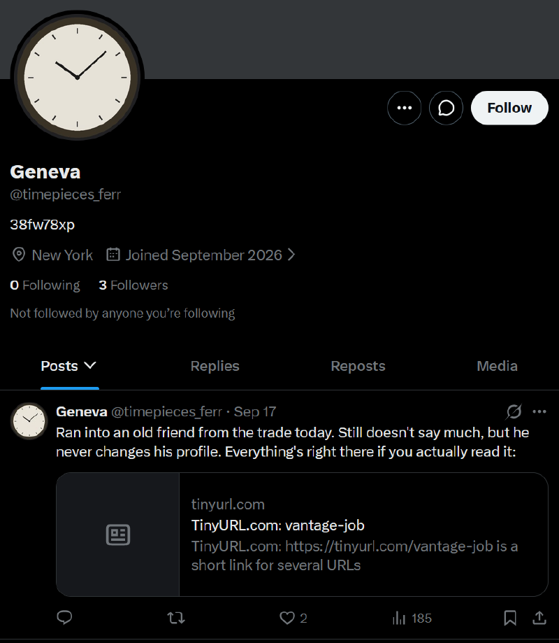 geneva account
